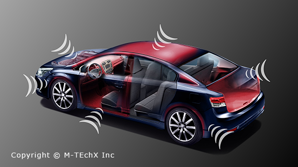 Photo Image of Sound Absorbent Material for Vehicles.